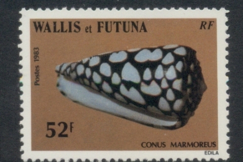 Wallis-Futuna-1983-84 Seahsells 52f