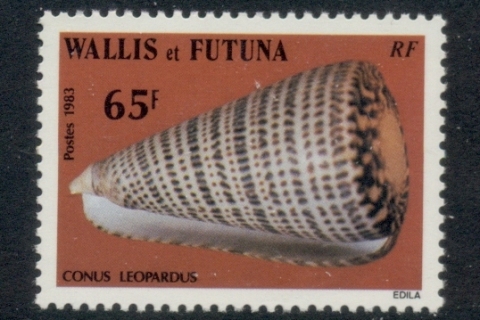 Wallis-Futuna-1983-84 Seahsells 65f