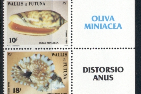 Wallis-Futuna-1986 Seahsells str5