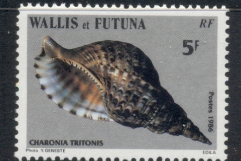Wallis-Futuna-1986 Seahsells 5f