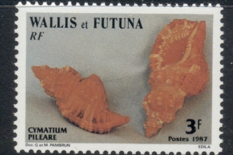 Wallis-Futuna-1987 Seahsells 3f