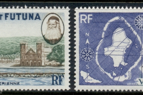 Wallis-Futuna-1960 Map & Ship