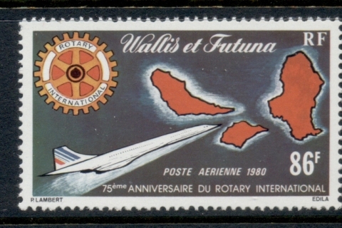 Wallis-Futuna-1980 Concorde, Rotary Intl