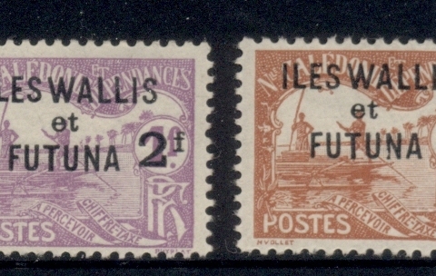 Wallis-Futuna-1927 Postage Dues Surch
