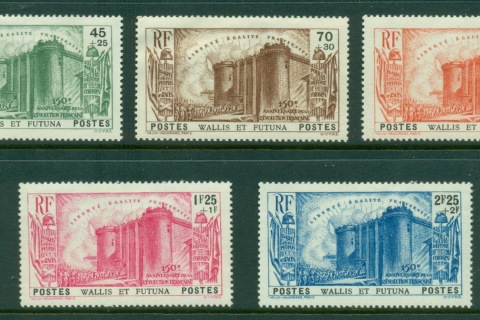 Wallis-Futuna-1939 French revolution, Bastille