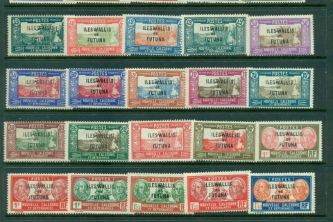 Wallis-Futuna-1930-40 Pictorials Asst