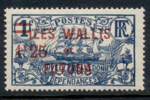 Wallis-Futuna-1924-27 Pictorial Surch 1.25f on 1f