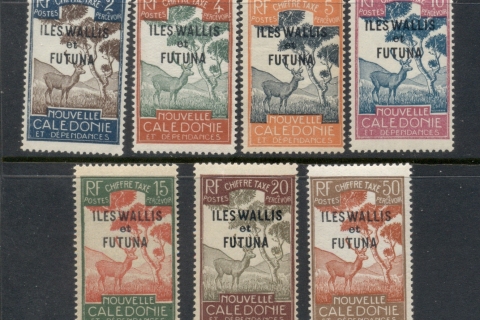 Wallis-Futuna-1930 Postage Dues Asst