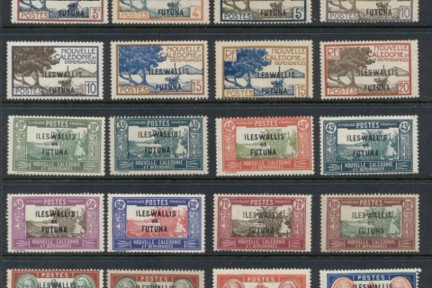 Wallis-Futuna-1930-40 Pictorials Asst