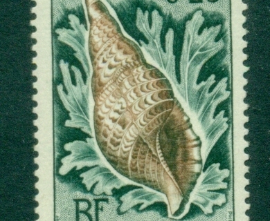 Wallis-Futuna-1962-63 Seashells 25c Triton