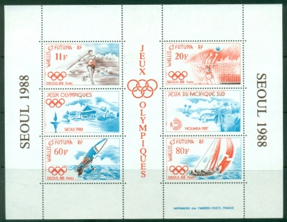 Wallis-Futuna-1988-Summer-Olympics-Seoul-MS-MUH