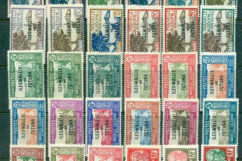 Wallis-Futuna-1930-40 Pictorials Asst.