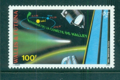 Wallis-Futuna-1986 Halley\'s Comet
