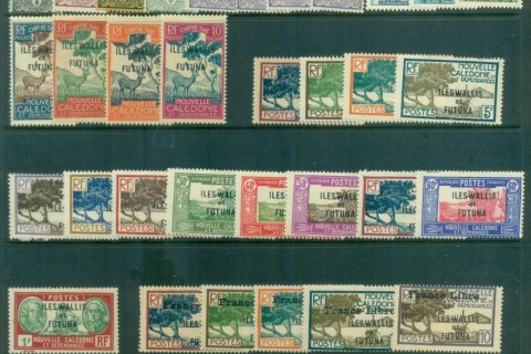 Wallis-Futuna-1930 on Assorted oddments MS