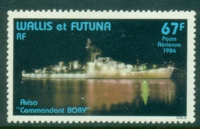 Wallis-Futuna-1984-Frigate-Commandant-Bory-MLH