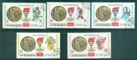 Yemen-Kingdom-1968-Mexico-Olympics