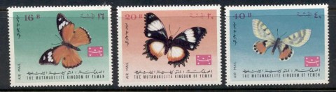 Yemen-Kingdom-1968-Mi448-450-Insects