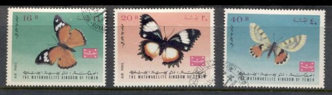 Yemen-Kingdom-1968-Mi449-450-Insects