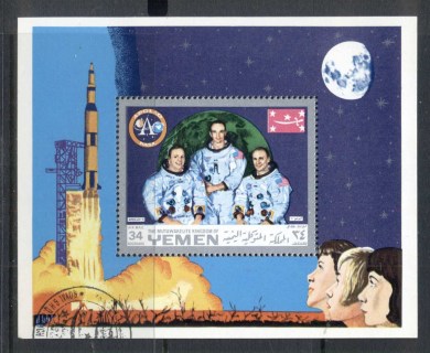 Yemen-Kingdom-1969-MiMS160a-Apollo-11-Moon-Landing-MS-CTO