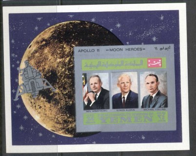 Yemen-Kingdom-1969-MiMS167B-Apollo-11-Astronauts-their-Families-MS-IMPERF-MUH