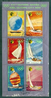 Yemen-YAR-1971-Munich-Olympics-Yachts