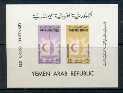 Yemen-YAR-1963-MiMS18-Red-Cross-Centenary-MS-MUH