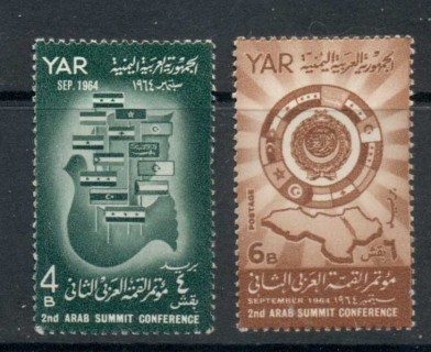 Yemen-YAR-1964-Arab-Summit-Conference-MLH