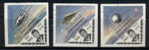 Yemen-YAR-1964-Mi332-334-President-JFK-Kennedy-Opts