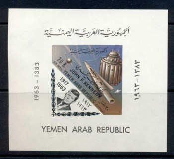 Yemen-YAR-1964-MiMS21-President-JFK-Kennedy-Opts