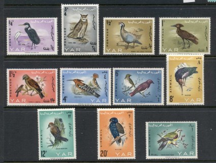 Yemen-YAR-1965-Mi400-419-Birds-MLH