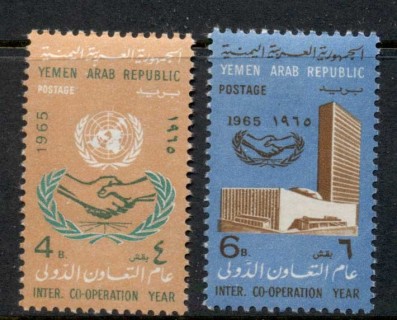 Yemen-YAR-1965-Mi430-431-UN