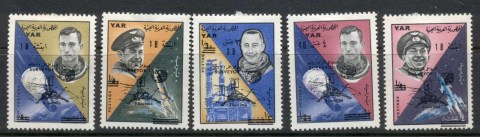 Yemen-YAR-1966-Mi514-518-Moon-Landing-Surveyor-Opts-MH