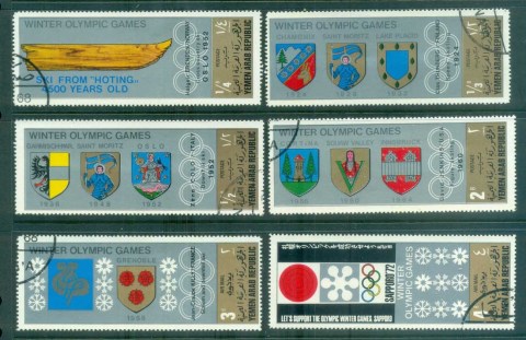 Yemen-YAR-1969-Winter-Olympic-Games-CTO