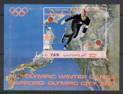 Yemen-YAR-1970-MiMS148-Winter-Olympics-Sapporo