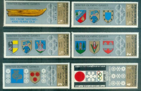 Yemen-YAR-1968-Grenoble-Winter-Olympic-Venues-I-MUH-lot77293