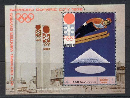 Yemen-YAR-1970-MiMS147-Winter-Olympics-Sapporo