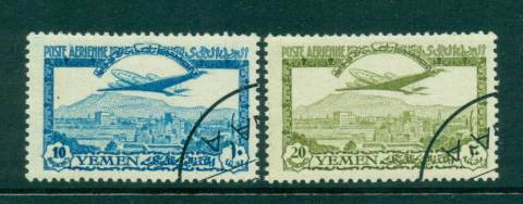 Yemen-1947-Air-Mails-CTO-lot40829