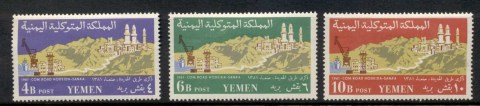 Yemen-1961-Mi230-232-Completion-of-the-Road-from-Hodeida-to-Sanaa-MLH