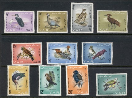 Yemen-1965-Mi400-419-Birds-MUH