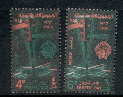 Yemen-1966-Mi512-513-Traffic-Day-MUH