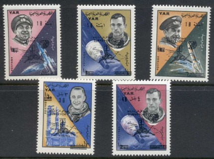 Yemen-1966-Mi514-518-Moon-Landing-of-Surveyor-I-Opt-MUH