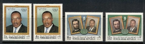 Yemen-1968-Mi855-858-Fighters-for-Human-Rights-CTO