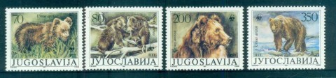 Yugoslavia-1988 WWF Brown Bear