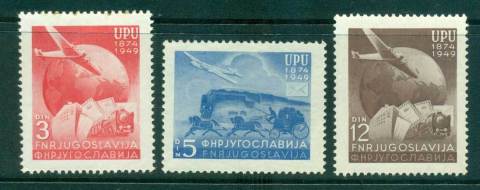 Yugoslavia-1949-UPU-75th-Anniversary-MLH-lot40390