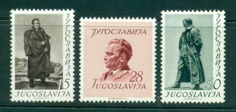 Yugoslavia-1952-Titos-Birthday-MLH-lot40434