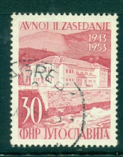 Yugoslavia-1953-30d-National-Republic-FU-lot40445