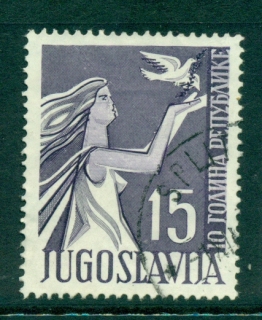 Yugoslavia-1955-New-Yugoslavia-FU-lot40457