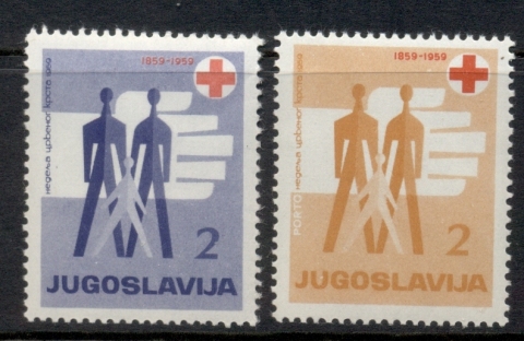 Yugoslavia-1959-Postal-tax-Red-Cross-MUH