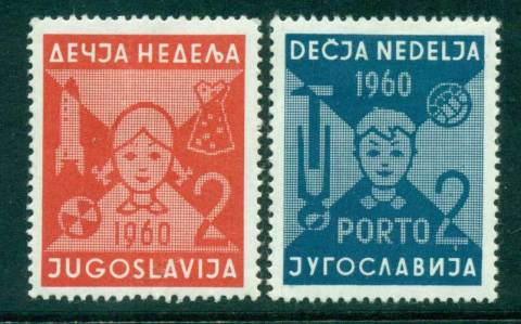 Yugoslavia-1960-Childrens-Week-MLH-lot40542