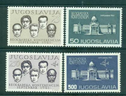 Yugoslavia-1961-Non-Aligned-Nations-MLH-lot40492